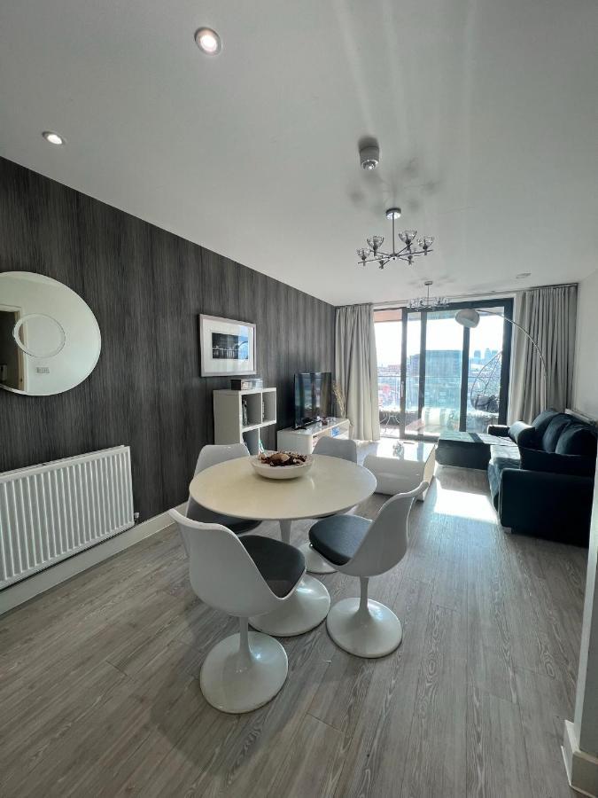 伦敦Cityscape Serenity: 10Th Floor Oasis Near City Airport, Excel & 02公寓 外观 照片